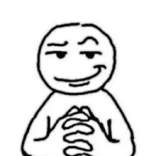 Стикер Нет слов - 10