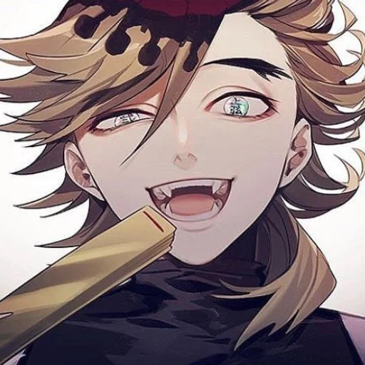 аниме человеческое лицо мультфильм