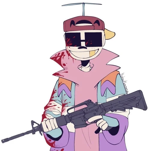 оружие мультфильм одежда