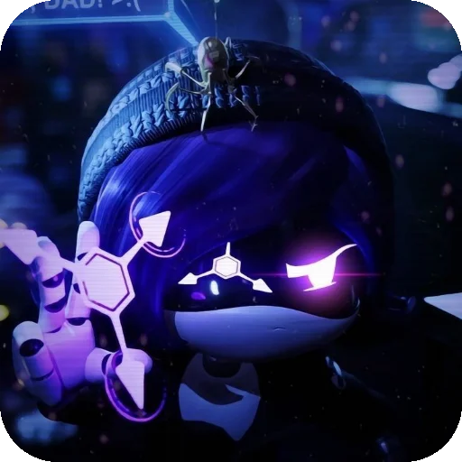 мультфильм фиолетовый скриншот