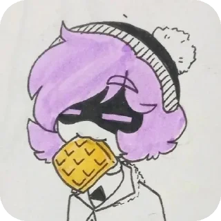 Sticker 💜Узи💜 - 8