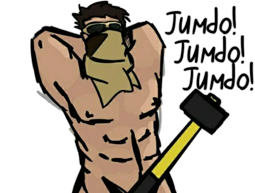 Стикер Джамбо и друзья из ЧВК - 1