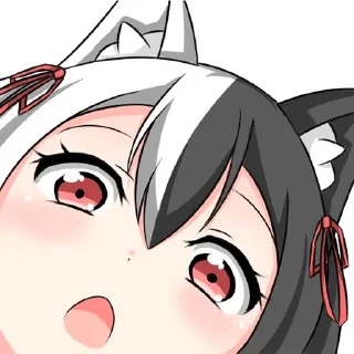 Стикер Neko by @anime_stickerr - 8