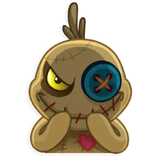 Sticker VHS Voodoo Doll - 1