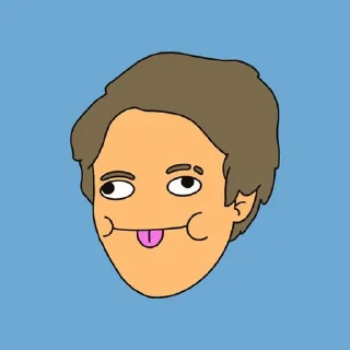 Стикер Хуй @WmojiBot - 0