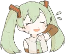 Стикер Loose Hatsune and friends|rif|@GiStickers - 9