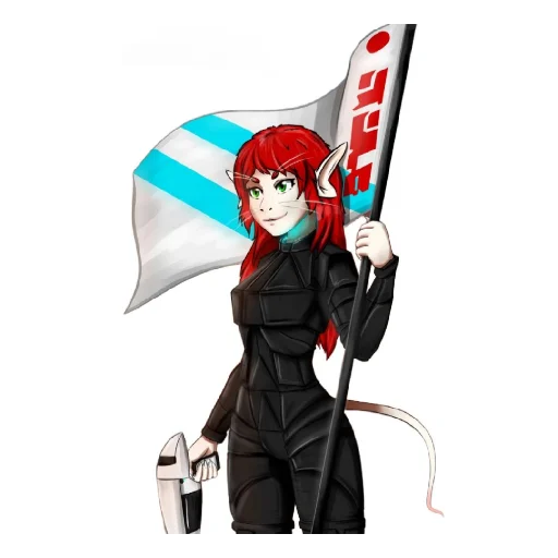 flag cartoon clothing