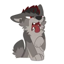 Sticker Valerian the Direwolf - 8