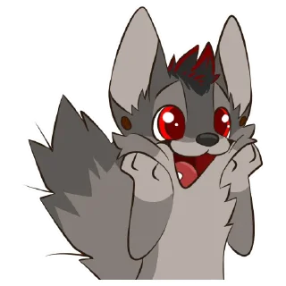 Sticker Valerian the Direwolf - 1