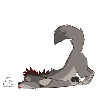 Sticker Valerian the Direwolf - 4