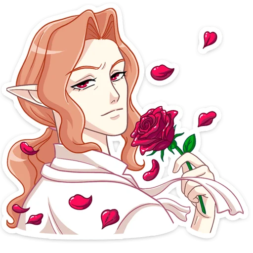 Стикер Вампир Ян @nyasticks - 9