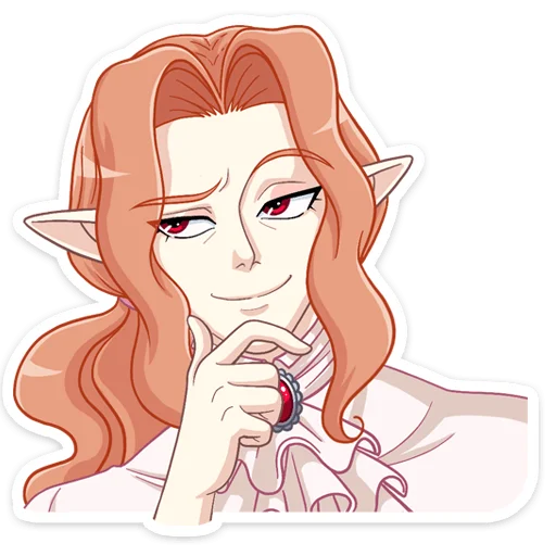 Стикер Вампир Ян @nyasticks - 1