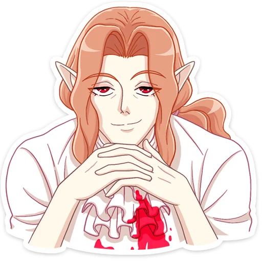 Стикер Вампир Ян @nyasticks - 0