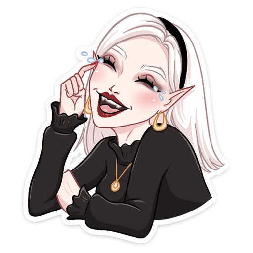 Sticker Ванда @nyasticks - 6