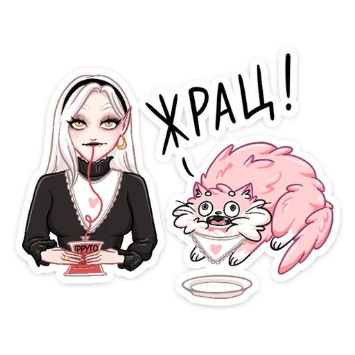 Sticker Ванда @nyasticks - 4