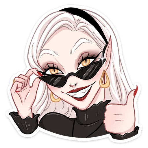 Sticker Ванда @nyasticks - 1