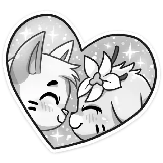 Sticker ванилька биск gray @ek1bg @stickers_vk - 5