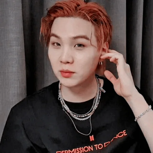 person human face necklace