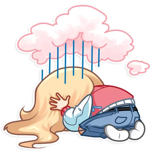 Стикер Vaper Girl - 8