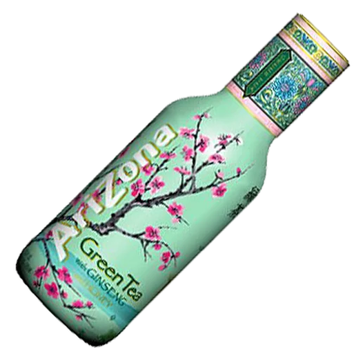 beverage bottle text