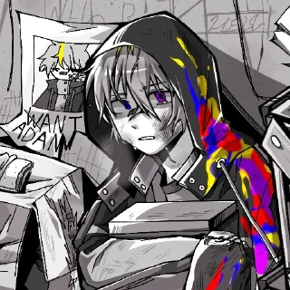 Sticker Variegated!Adam (Carter) - 2