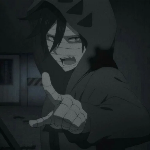 cartoon human face anime