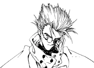 Стикер Trigun by @Torik0 - 11