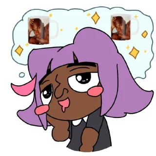 Стикер Vovix Eugh and Friends - 4