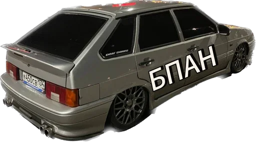 Стикер Vaz2114_Elan - 1