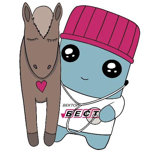 Стикер Vector_Best_Maskot - 1