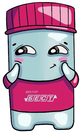 Sticker Vector_Best_Maskot - 1