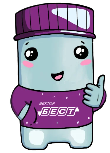 Sticker Vector_Best_Maskot - 1