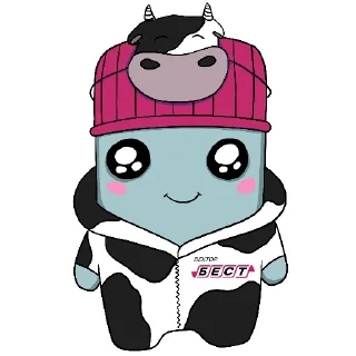 Стикер Vector_Best_Maskot - 1