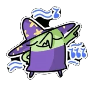 Стикер Ведьма - 6