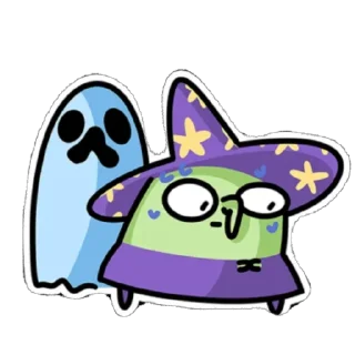 Стикер Ведьма - 10