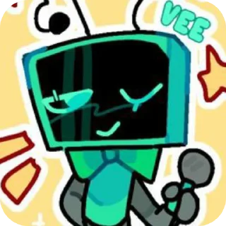 Sticker Vee :: @POM1DORCH - 5