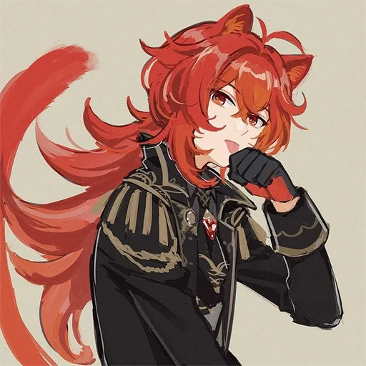 Стикер Diluc - 11