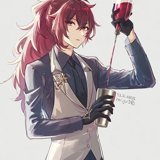 Стикер Diluc - 7