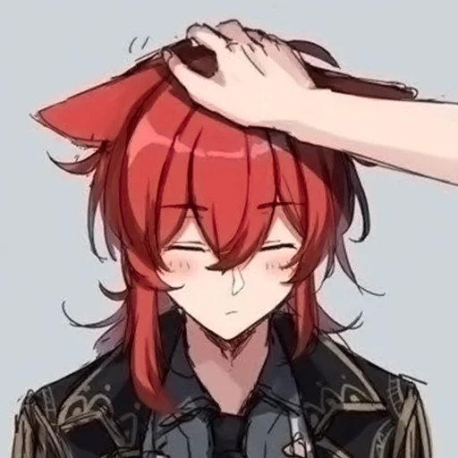 Стикер Diluc - 6