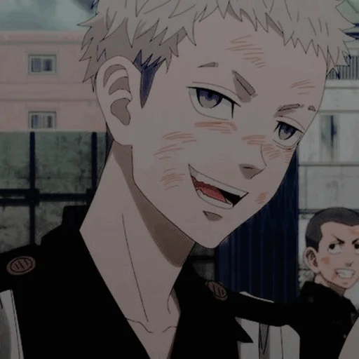 аниме человеческое лицо мультфильм