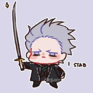 Sticker Vergil(DMG) - 4
