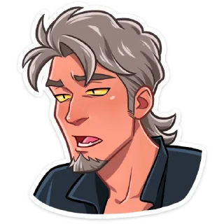 Sticker Вервольф @nyasticks - 3