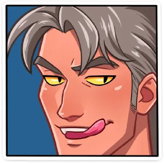 Sticker Вервольф @nyasticks - 0