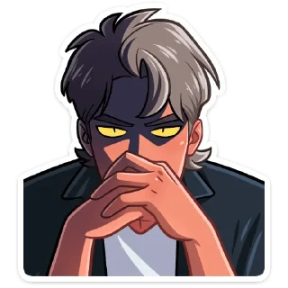 Sticker Вервольф @nyasticks - 9