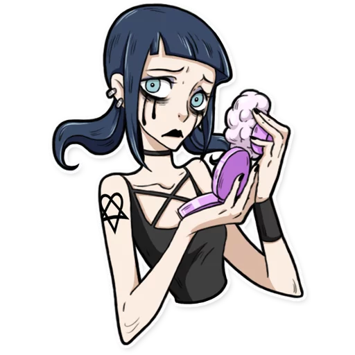 аниме иллюстрация эскиз