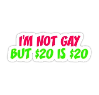 Sticker Very Gay @stickersb2b - 0