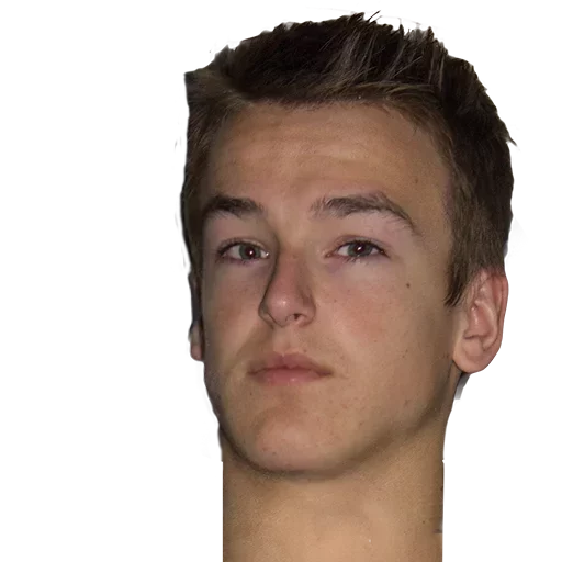 human face person forehead