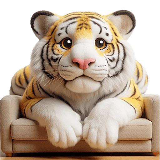 Стикер Very_cute_tiger_Nyasticks - 1