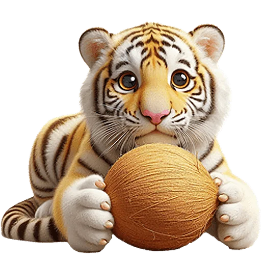 Стикер Very_cute_tiger_Nyasticks - 1