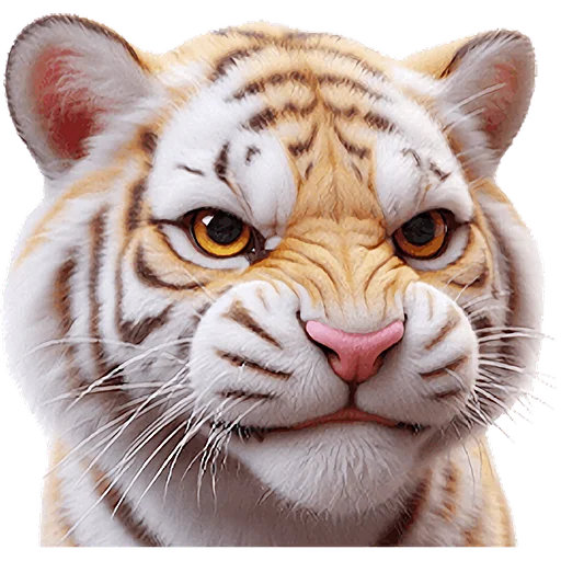 Sticker Very_cute_tiger_Nyasticks - 1